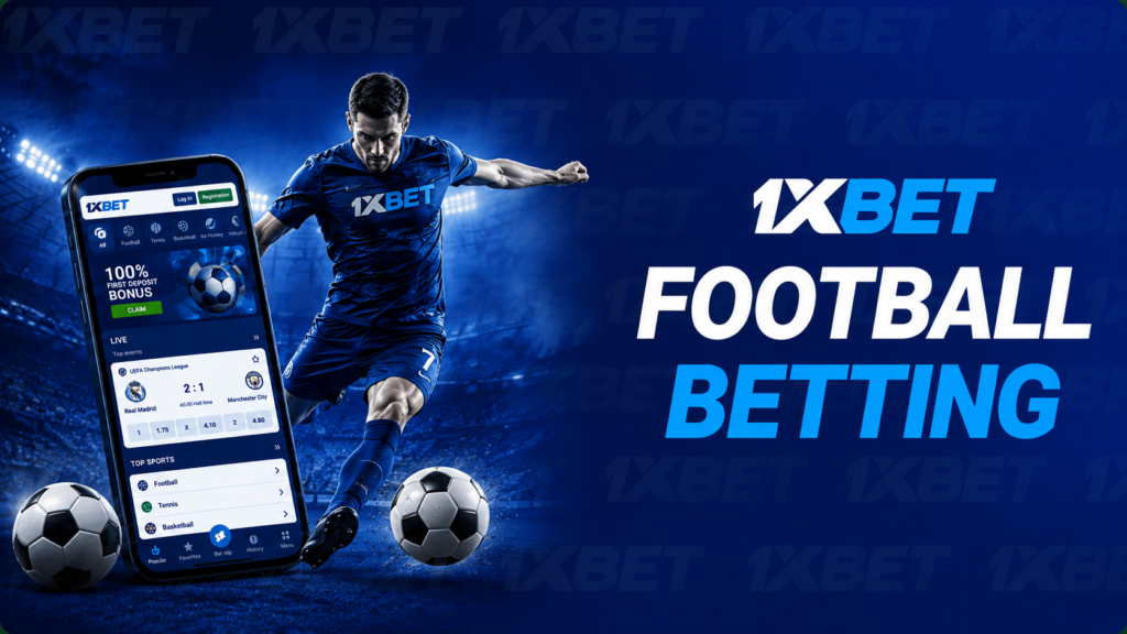 Paris sur le football chez 1xBet