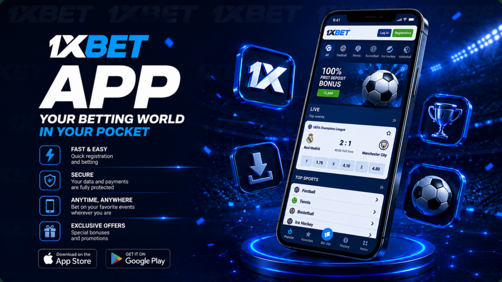 Application mobile 1xbet