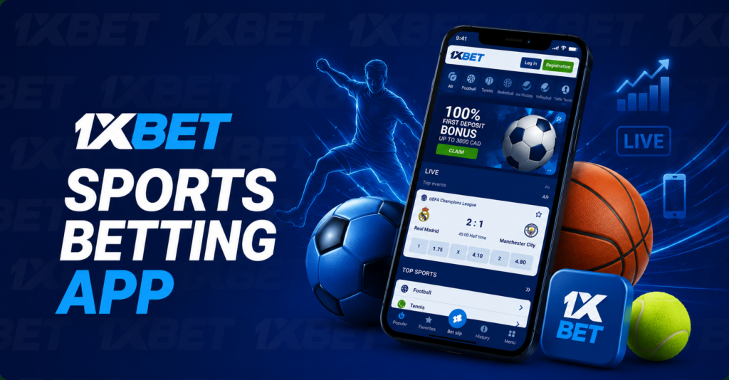 Application de paris sportifs 1xbet